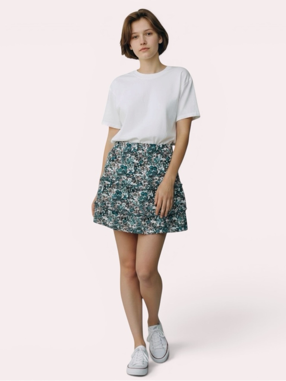 NWOT Vero‎ Moda Frill Mini Skirt, Size XS, MSRP $48